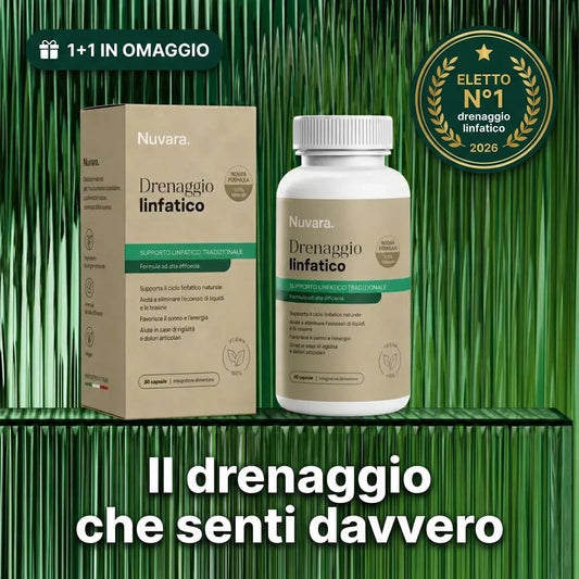 Nuvara — Drenaggio Linfatico Senti il tuo corpo ripartire in 60 giorni