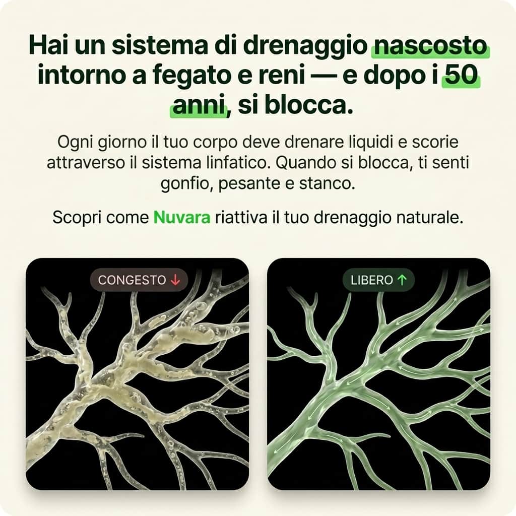 Nuvara — Drenaggio Linfatico Senti il tuo corpo ripartire in 60 giorni