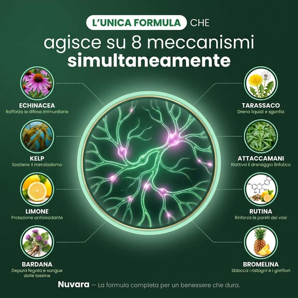 Nuvara — Drenaggio Linfatico Senti il tuo corpo ripartire in 60 giorni